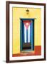 Cuba Fuerte Collection - Cuban Flag-Philippe Hugonnard-Framed Photographic Print