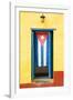 Cuba Fuerte Collection - Cuban Flag-Philippe Hugonnard-Framed Photographic Print