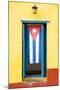 Cuba Fuerte Collection - Cuban Flag-Philippe Hugonnard-Mounted Photographic Print