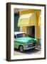 Cuba Fuerte Collection - Cuban Green Taxi II-Philippe Hugonnard-Framed Photographic Print