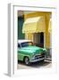 Cuba Fuerte Collection - Cuban Green Taxi II-Philippe Hugonnard-Framed Photographic Print