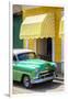 Cuba Fuerte Collection - Cuban Green Taxi II-Philippe Hugonnard-Framed Photographic Print