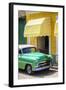 Cuba Fuerte Collection - Cuban Green Taxi II-Philippe Hugonnard-Framed Photographic Print