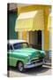 Cuba Fuerte Collection - Cuban Green Taxi II-Philippe Hugonnard-Stretched Canvas