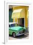 Cuba Fuerte Collection - Cuban Green Taxi II-Philippe Hugonnard-Framed Photographic Print
