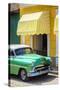 Cuba Fuerte Collection - Cuban Green Taxi II-Philippe Hugonnard-Stretched Canvas