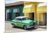 Cuba Fuerte Collection - Cuban Green Taxi-Philippe Hugonnard-Mounted Photographic Print