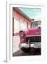 Cuba Fuerte Collection - Cuban Pink Car - 1955 Chevy-Philippe Hugonnard-Framed Photographic Print