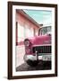 Cuba Fuerte Collection - Cuban Pink Car - 1955 Chevy-Philippe Hugonnard-Framed Photographic Print