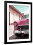 Cuba Fuerte Collection - Cuban Pink Car - 1955 Chevy-Philippe Hugonnard-Framed Photographic Print