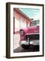 Cuba Fuerte Collection - Cuban Pink Car - 1955 Chevy-Philippe Hugonnard-Framed Photographic Print