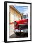 Cuba Fuerte Collection - Cuban Red Car - 1955 Chevy-Philippe Hugonnard-Framed Photographic Print