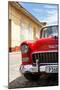 Cuba Fuerte Collection - Cuban Red Car - 1955 Chevy-Philippe Hugonnard-Mounted Photographic Print