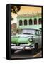 Cuba Fuerte Collection - Cuban Retro Car at Sunset III-Philippe Hugonnard-Framed Stretched Canvas