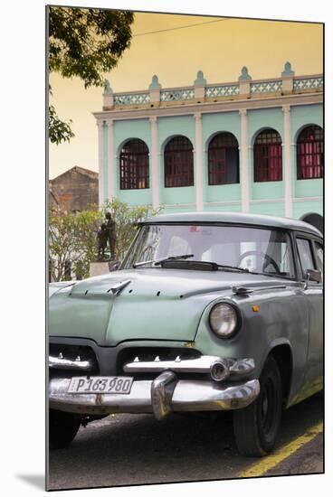 Cuba Fuerte Collection - Cuban Retro Car at Sunset IV-Philippe Hugonnard-Mounted Photographic Print