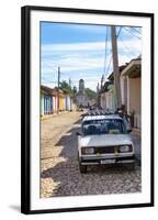 Cuba Fuerte Collection - Cuban Street Scene in Trinidad II-Philippe Hugonnard-Framed Photographic Print