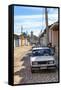 Cuba Fuerte Collection - Cuban Street Scene in Trinidad II-Philippe Hugonnard-Framed Stretched Canvas