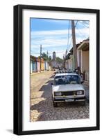 Cuba Fuerte Collection - Cuban Street Scene in Trinidad II-Philippe Hugonnard-Framed Photographic Print