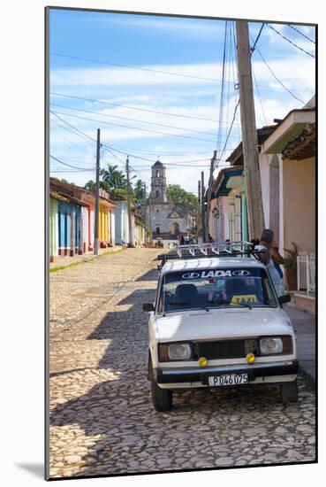 Cuba Fuerte Collection - Cuban Street Scene in Trinidad II-Philippe Hugonnard-Mounted Photographic Print