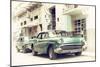 Cuba Fuerte Collection - Cuban Taxi to Havana-Philippe Hugonnard-Mounted Photographic Print