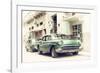 Cuba Fuerte Collection - Cuban Taxi to Havana-Philippe Hugonnard-Framed Photographic Print