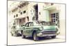 Cuba Fuerte Collection - Cuban Taxi to Havana-Philippe Hugonnard-Mounted Photographic Print