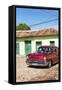 Cuba Fuerte Collection - Cuban Taxi-Philippe Hugonnard-Framed Stretched Canvas