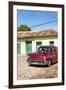 Cuba Fuerte Collection - Cuban Taxi-Philippe Hugonnard-Framed Photographic Print