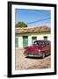 Cuba Fuerte Collection - Cuban Taxi-Philippe Hugonnard-Framed Photographic Print