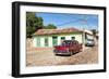 Cuba Fuerte Collection - Cuban Taxis-Philippe Hugonnard-Framed Photographic Print