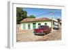 Cuba Fuerte Collection - Cuban Taxis-Philippe Hugonnard-Framed Photographic Print