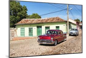Cuba Fuerte Collection - Cuban Taxis-Philippe Hugonnard-Mounted Photographic Print
