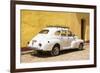 Cuba Fuerte Collection - Cuban White Car-Philippe Hugonnard-Framed Photographic Print