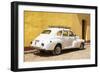 Cuba Fuerte Collection - Cuban White Car-Philippe Hugonnard-Framed Photographic Print