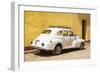 Cuba Fuerte Collection - Cuban White Car-Philippe Hugonnard-Framed Photographic Print