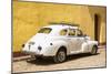 Cuba Fuerte Collection - Cuban White Car-Philippe Hugonnard-Mounted Photographic Print