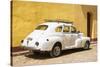 Cuba Fuerte Collection - Cuban White Car-Philippe Hugonnard-Stretched Canvas