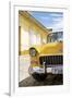 Cuba Fuerte Collection - Cuban Yellow Car - 1955 Chevy-Philippe Hugonnard-Framed Photographic Print