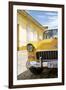 Cuba Fuerte Collection - Cuban Yellow Car - 1955 Chevy-Philippe Hugonnard-Framed Photographic Print