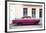 Cuba Fuerte Collection - Dark Pink Car-Philippe Hugonnard-Framed Photographic Print