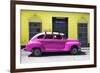 Cuba Fuerte Collection - Deep Pink Vintage Car-Philippe Hugonnard-Framed Photographic Print