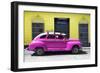 Cuba Fuerte Collection - Deep Pink Vintage Car-Philippe Hugonnard-Framed Photographic Print