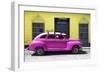 Cuba Fuerte Collection - Deep Pink Vintage Car-Philippe Hugonnard-Framed Photographic Print