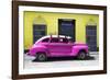 Cuba Fuerte Collection - Deep Pink Vintage Car-Philippe Hugonnard-Framed Photographic Print