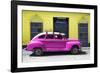 Cuba Fuerte Collection - Deep Pink Vintage Car-Philippe Hugonnard-Framed Photographic Print