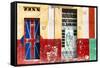 Cuba Fuerte Collection - English Door-Philippe Hugonnard-Framed Stretched Canvas