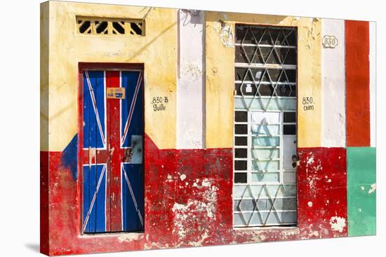 Cuba Fuerte Collection - English Door-Philippe Hugonnard-Stretched Canvas