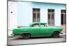 Cuba Fuerte Collection - Green Car-Philippe Hugonnard-Mounted Photographic Print