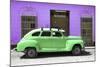 Cuba Fuerte Collection - Green Vintage Car Trinidad-Philippe Hugonnard-Mounted Photographic Print