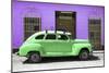 Cuba Fuerte Collection - Green Vintage Car Trinidad-Philippe Hugonnard-Mounted Photographic Print